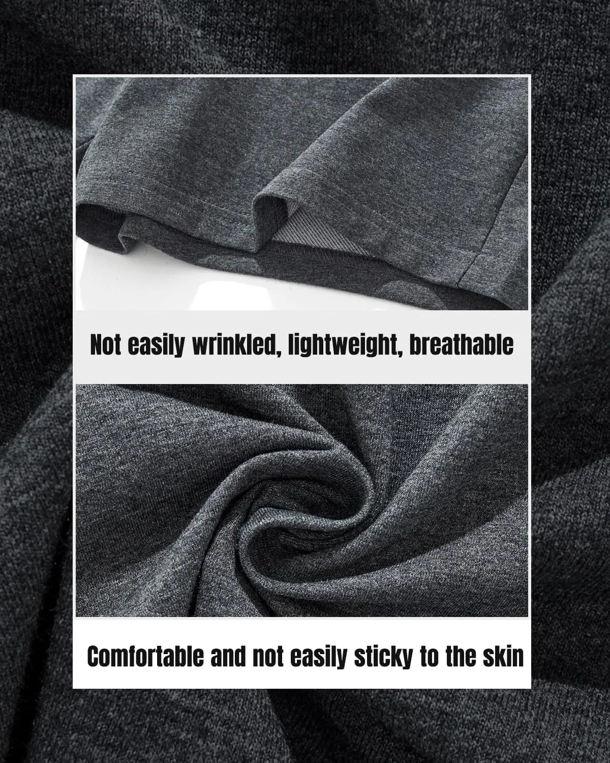 AIMPACT Mens Athletic Gym Shorts 5/5.5 Inch Cotton Casual Shorts Elastic Waist Joggers Sports Sweat Shorts with Pockets