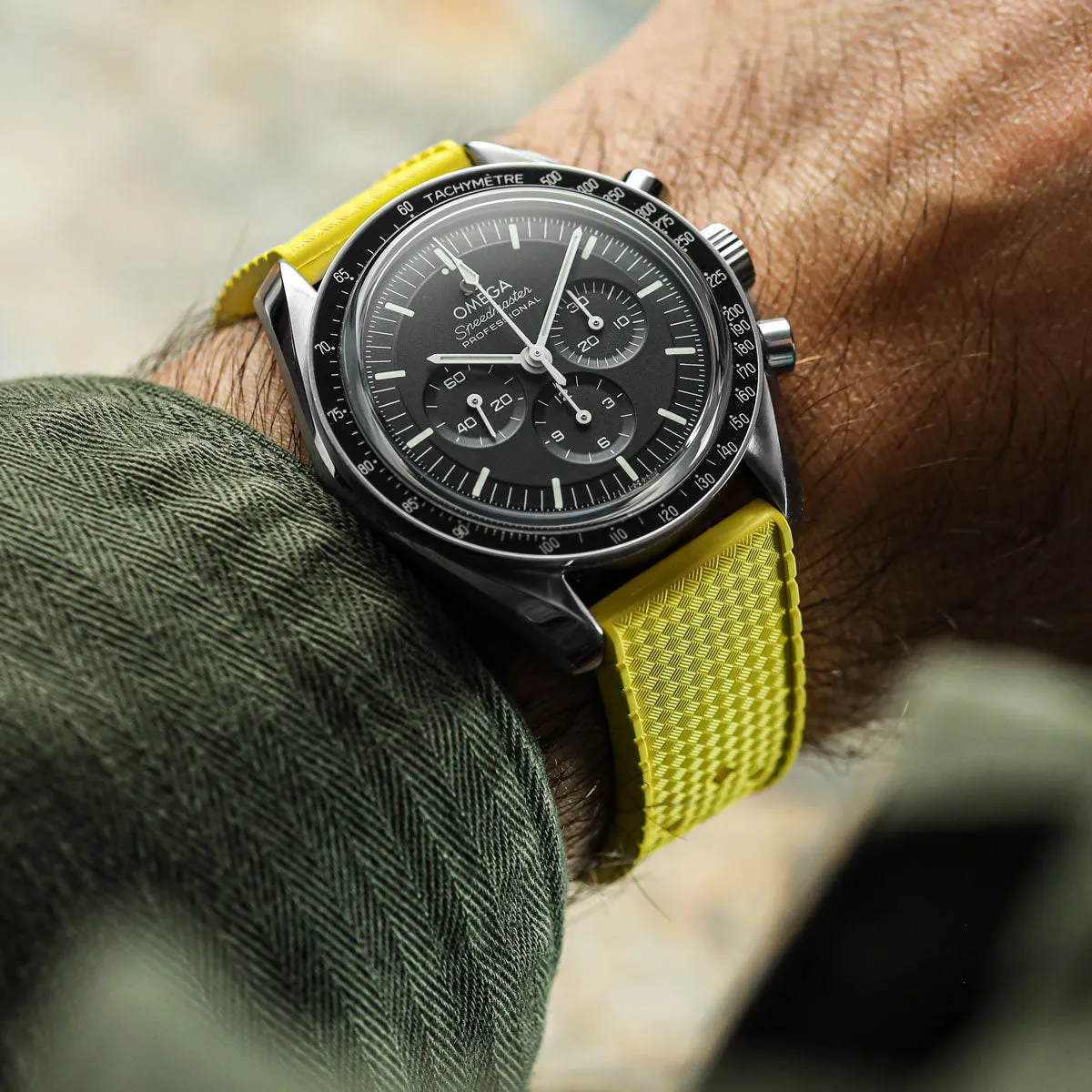 AquaTropic Rubber Watch Strap (MKII) - Harbour Brown