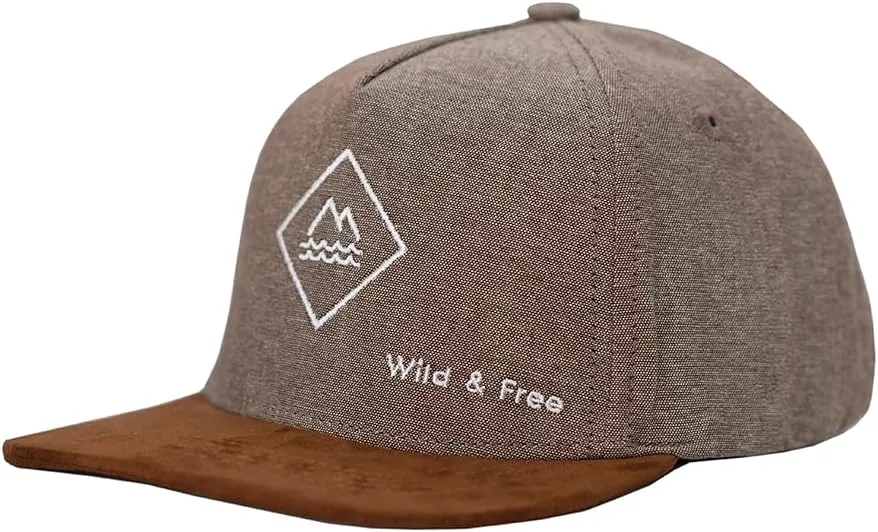 Flat Brim Snapback Kids and Adults Hats Toddlers Children Caps Outdoors Sporting Goods Snapback Adjustable Wild Free