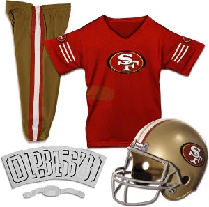 Franklin Sports NFL Youth Football Uniform Set for Boys & Girls - Includes Helmet, Jersey & Pants with Chinstrap   Numbers