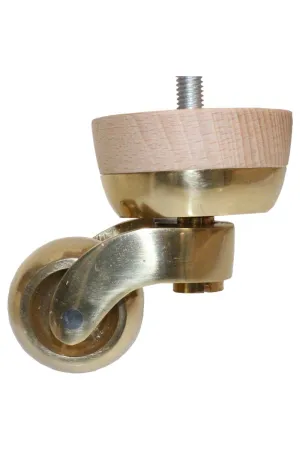 Gail Furniture Legs with Large Shallow Castors