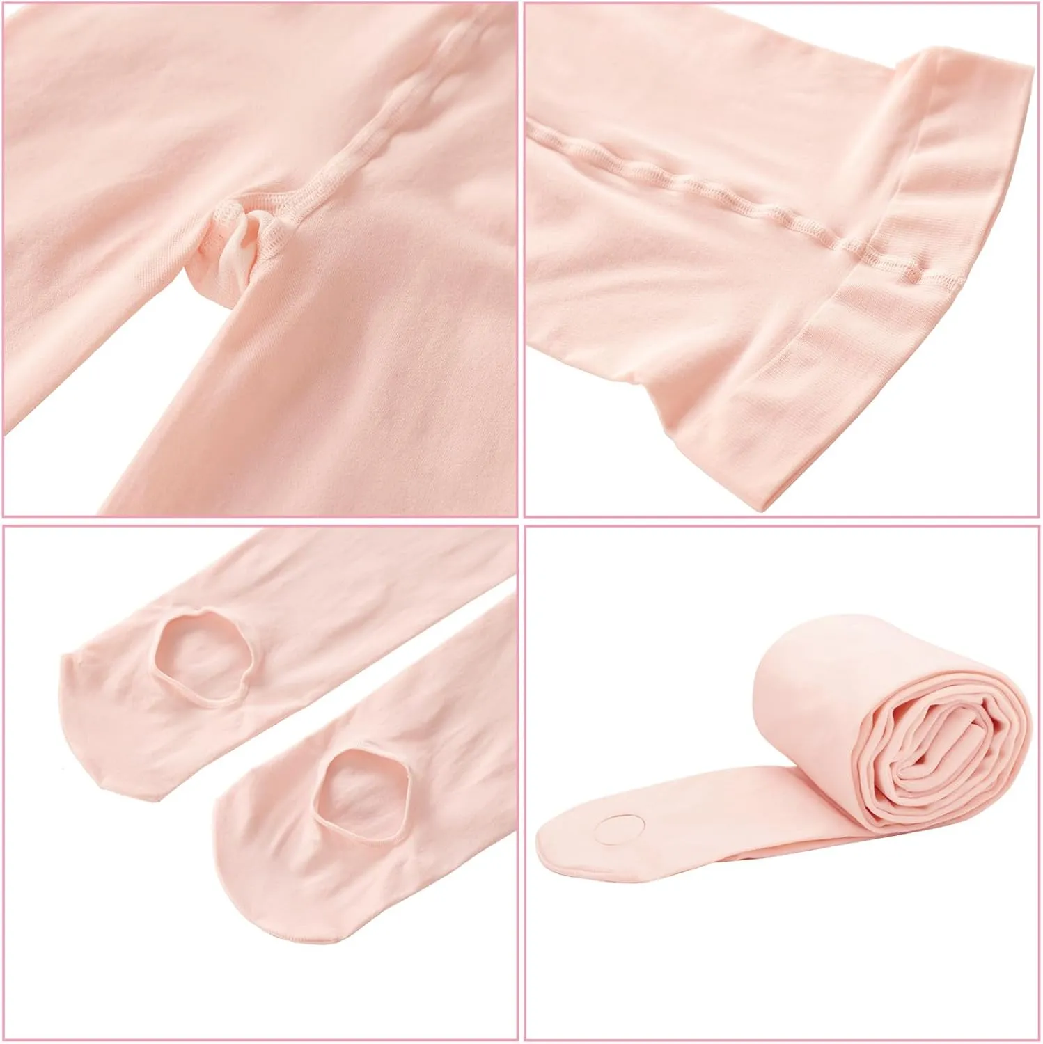 Girls' Ultra Soft Pro Dance Tights Ballet Transition Daily Student Tights (Toddler/Little Kid/Big Kid)