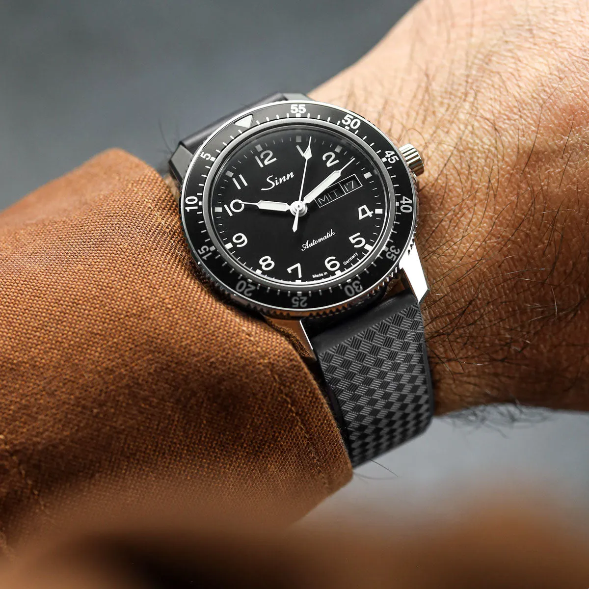 StormTropic Rubber Watch Strap (MKII) - Harbour Brown