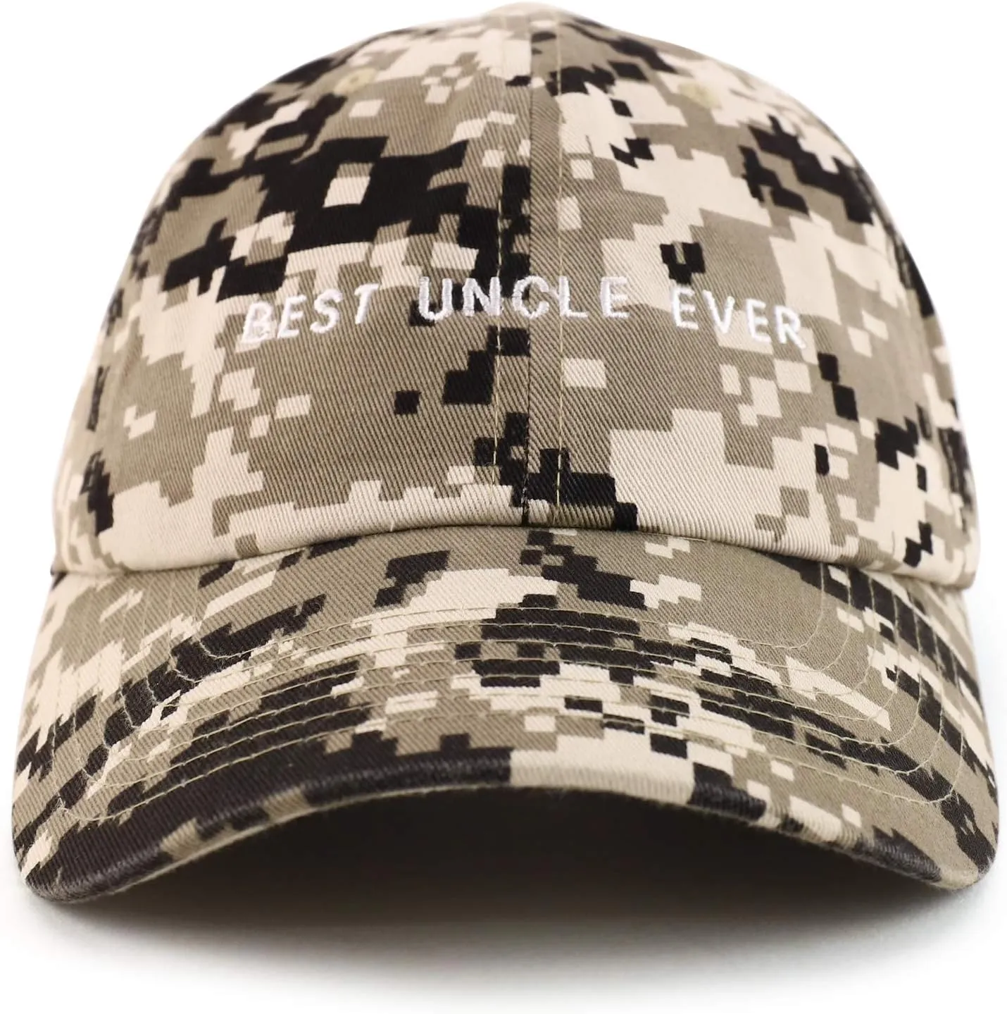 Trendy Apparel Shop Best Uncle Ever Embroidered Soft Cotton Dad Hat