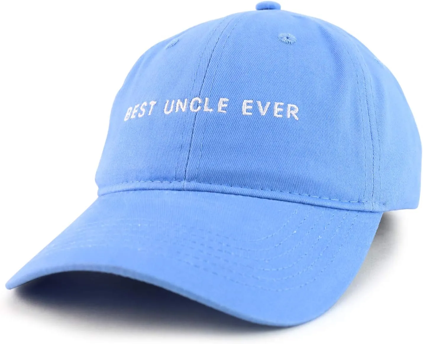 Trendy Apparel Shop Best Uncle Ever Embroidered Soft Cotton Dad Hat