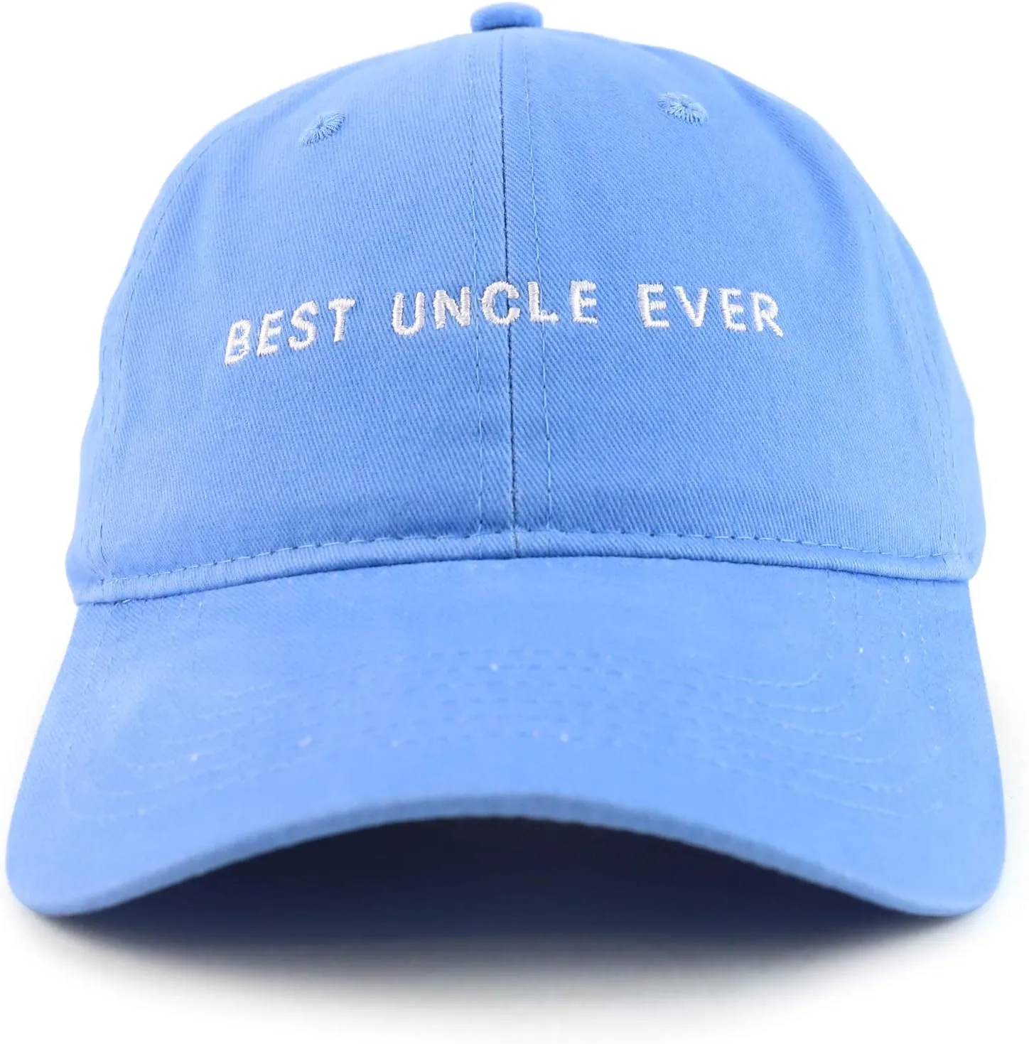 Trendy Apparel Shop Best Uncle Ever Embroidered Soft Cotton Dad Hat