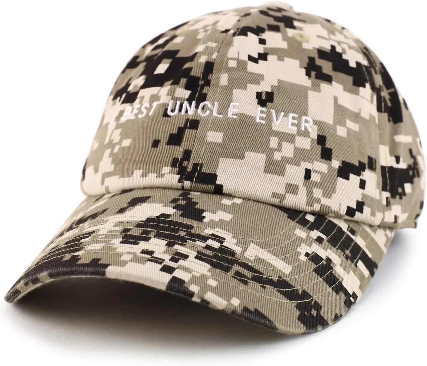 Trendy Apparel Shop Best Uncle Ever Embroidered Soft Cotton Dad Hat