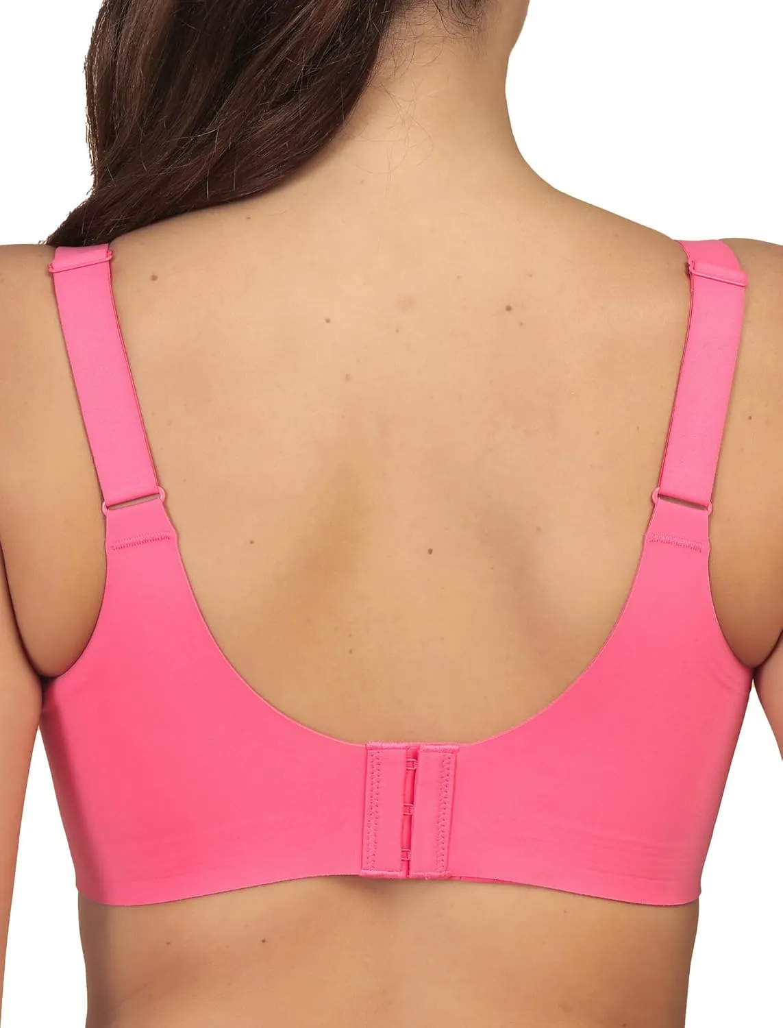 Wireless Seamless Support Bralette Ultra-Comfort Sleep T-Shirt Bra for Large Breasts